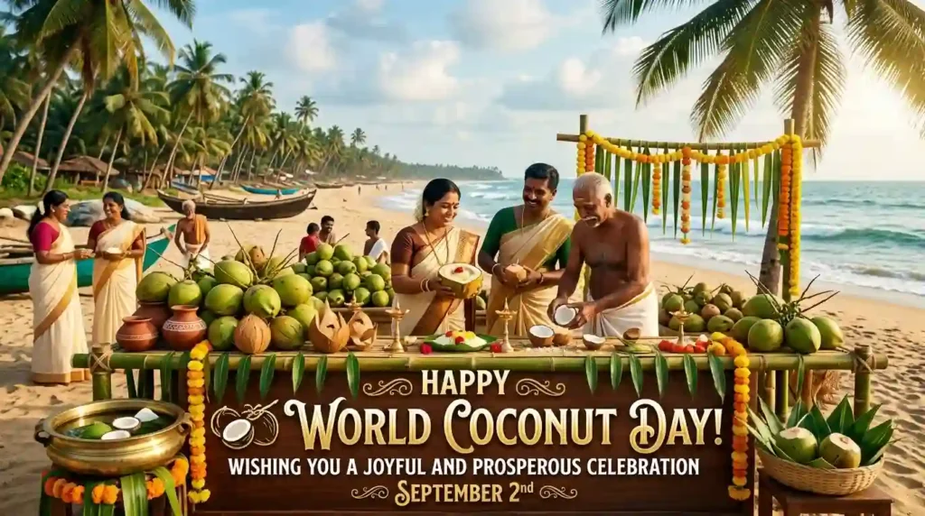 Traditional World Coconut Day Wishes