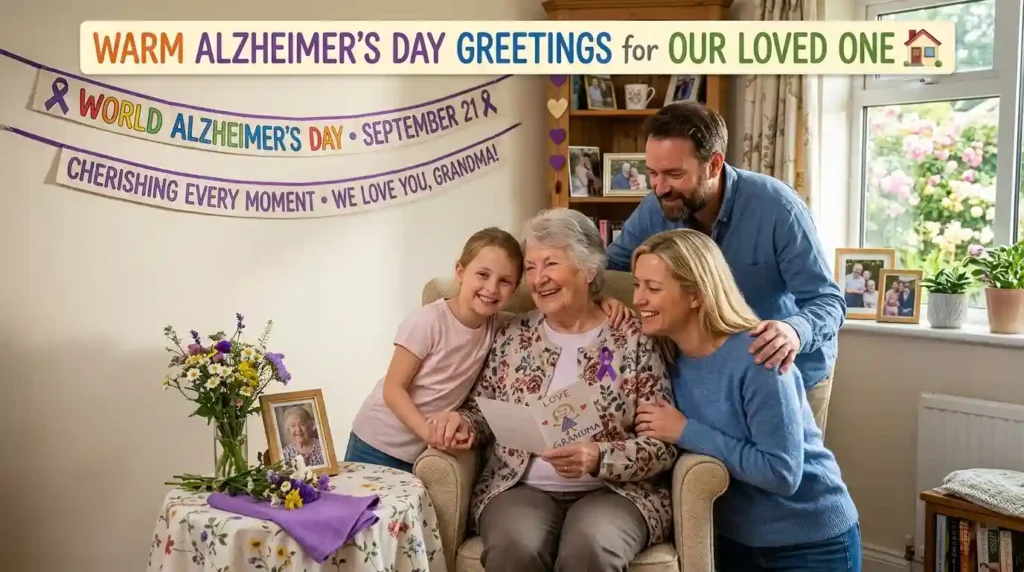 Family Alzheimer's Day Greetings for Loved Ones