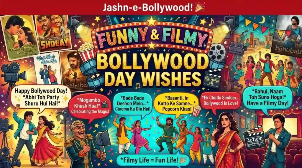 Funny & Filmy Bollywood Day Wishes