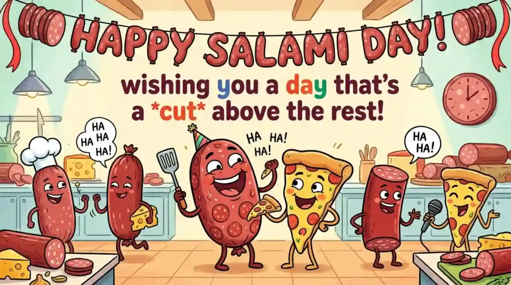 Funny Salami Day Wishes