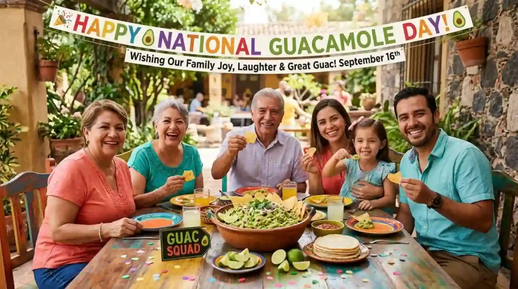 Guacamole Day Wishes For Family