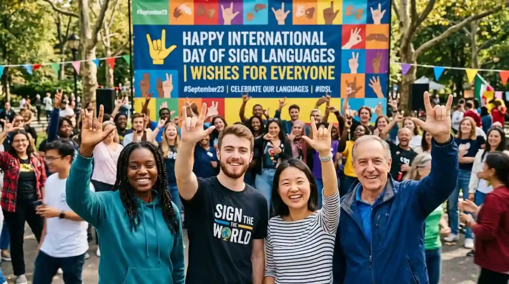 Happy International Day of Sign Languages Wishes for Everyone