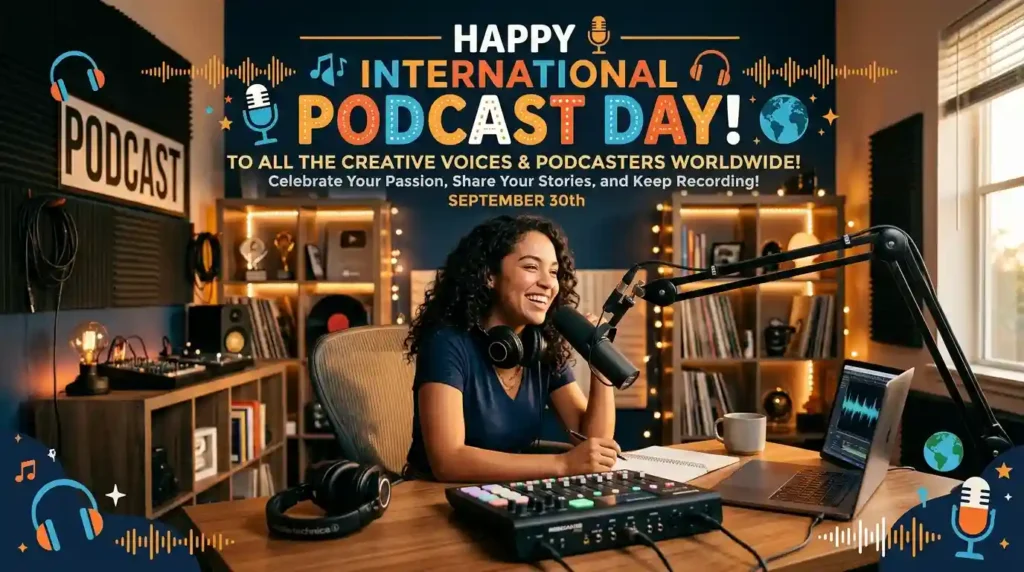 Happy International Podcast Day Wishes for Podcasters