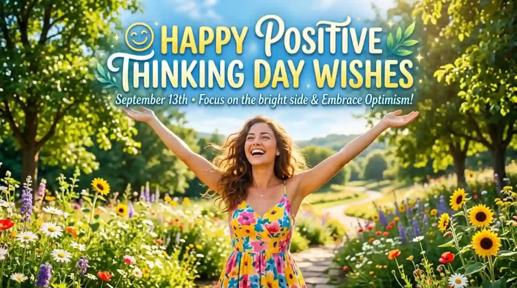 Happy Positive Thinking Day Wishes