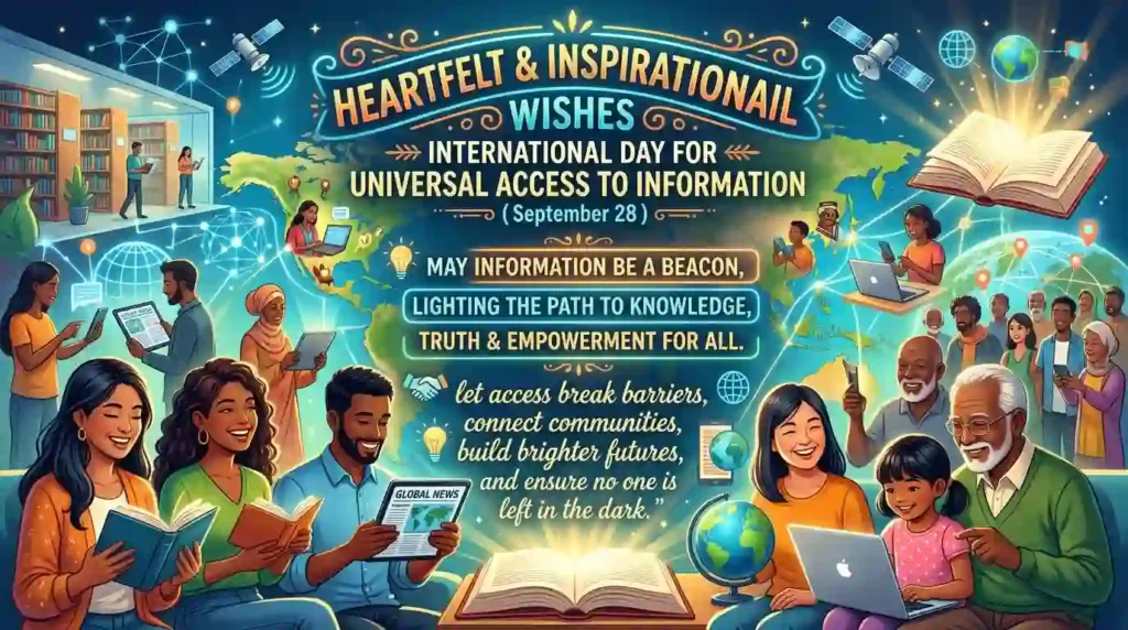 Heartfelt & Inspirational Wishes for International Day for Universal Access to Information
