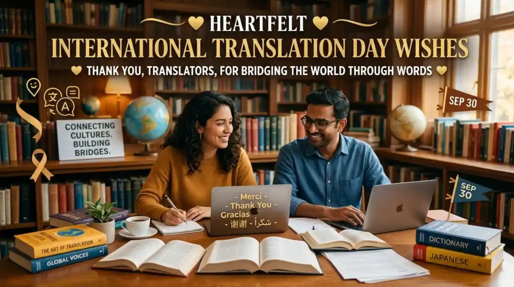 Heartfelt Translation Day Wishes for Translators