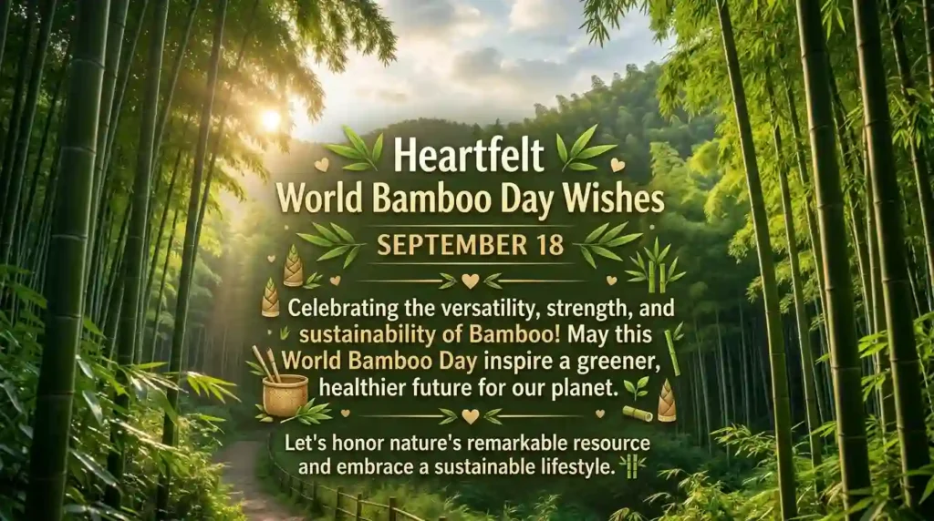 Heartfelt World Bamboo Day Wishes