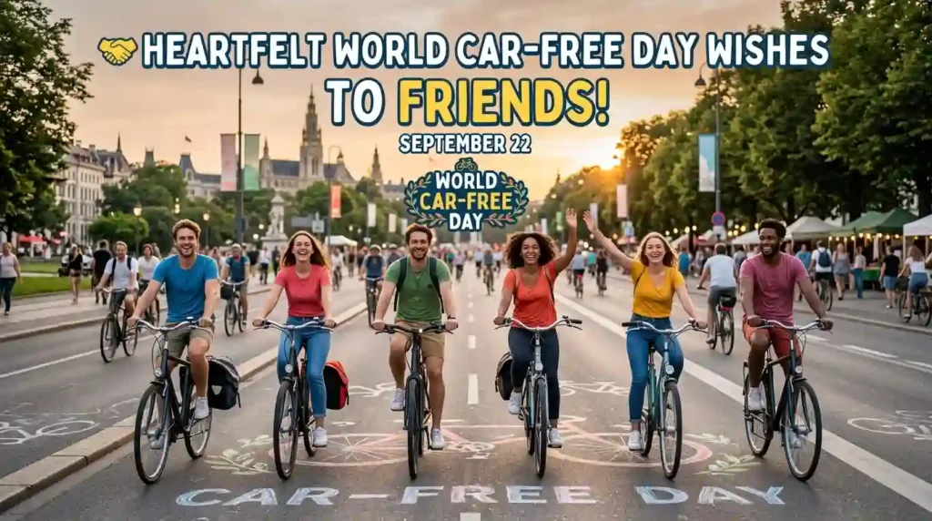 Heartfelt World Car-Free Day Wishes for Friends