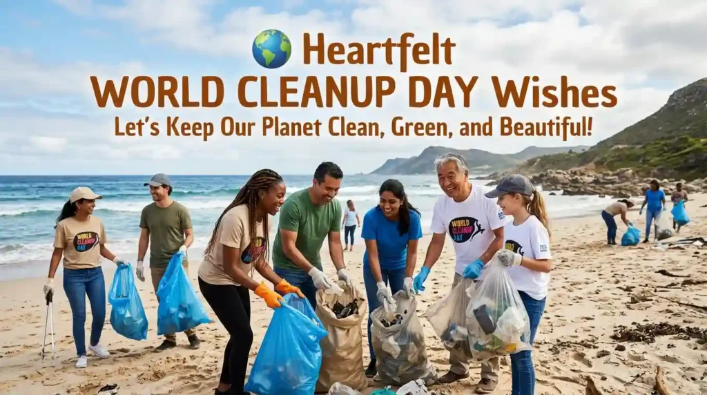Heartfelt World Cleanup Day Wishes