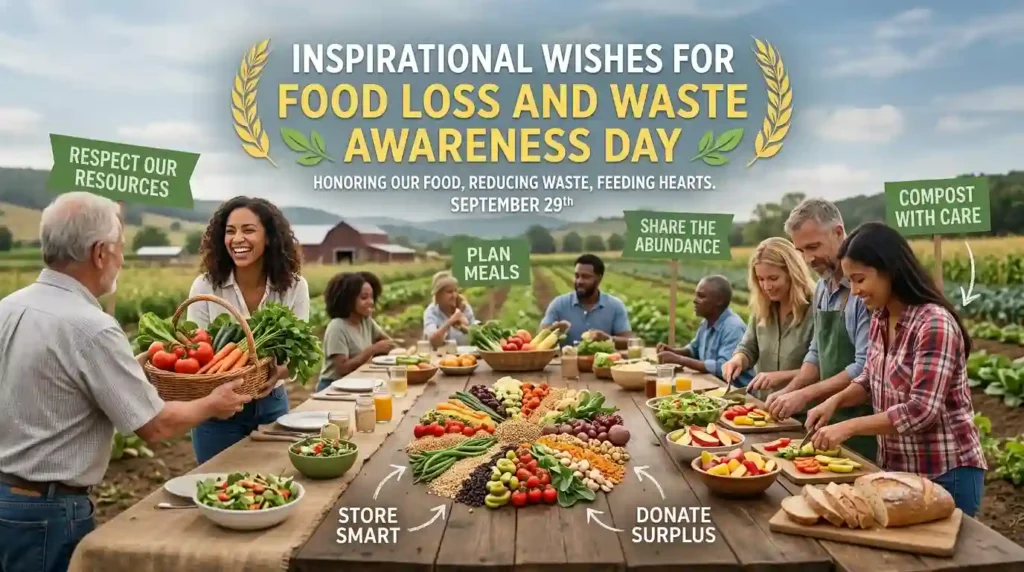 Inspirational Wishes for Food Loss and Waste Awareness Day