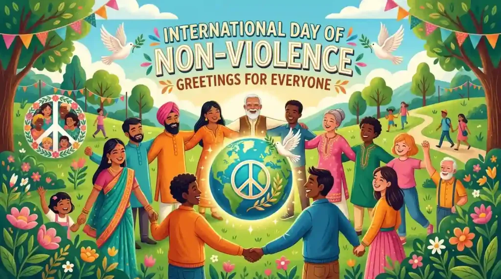 International Day of Non-Violence Greetings for Everyone