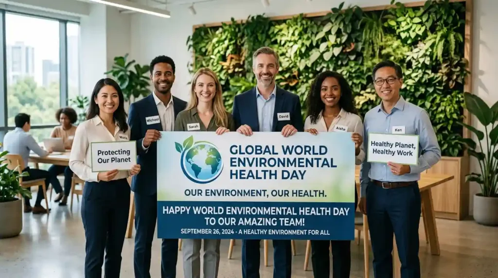 Professional World Environmental Health Day Wishes for Colleagues