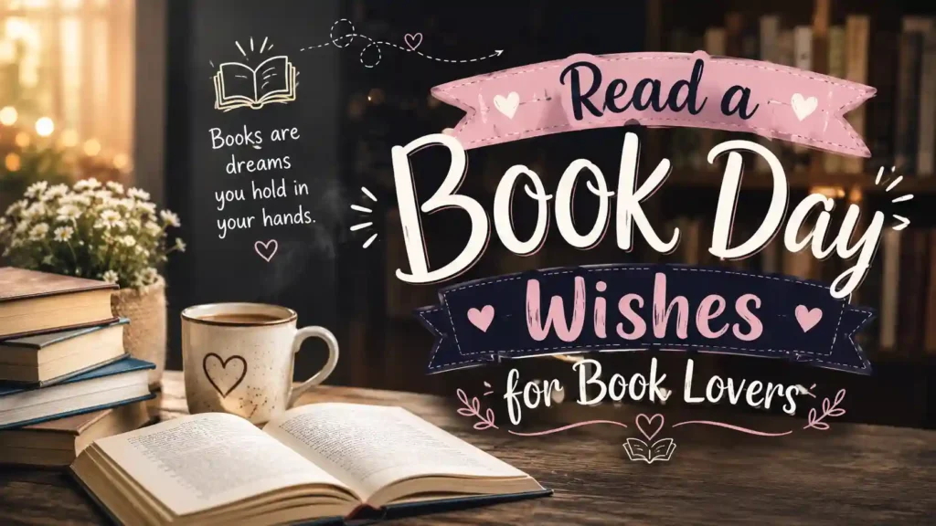 Read a Book Day Wishes for Book Lovers