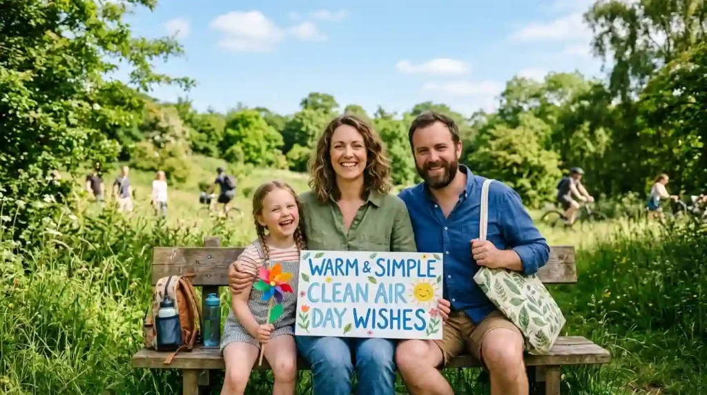 Warm & Simple Clean Air Day Wishes