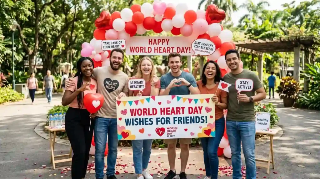 World Heart Day Wishes for Friends