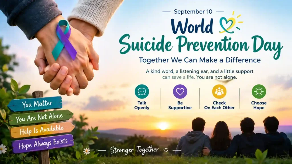 World Suicide Prevention Day Wishes for Friends and Family
