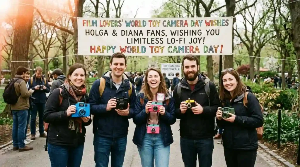 Film Loversโ World Toy Camera Day Wishes for Holga and Diana Fans
