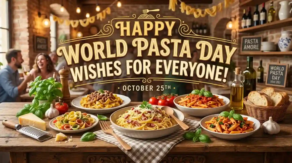 Happy World Pasta Day Wishes for Everyone