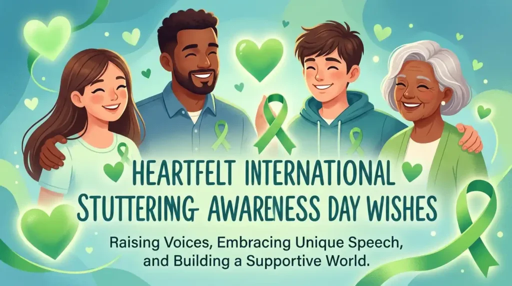 Heartfelt International Stuttering Awareness Day Wishes