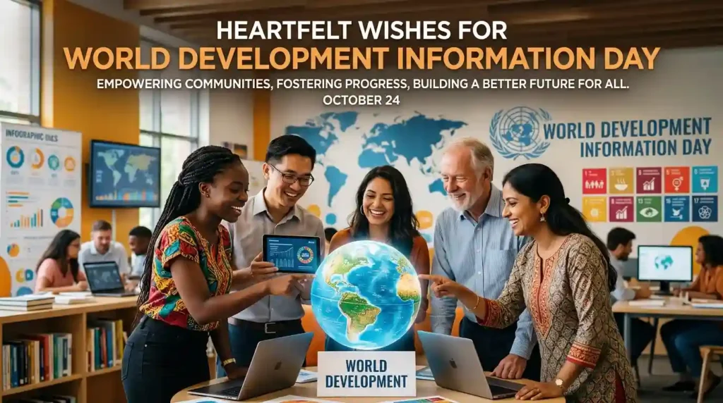 Heartfelt World Development Information Day Wishes