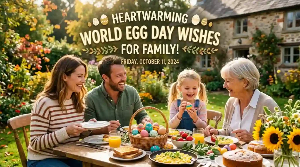Heartwarming World Egg Day Wishes for Family