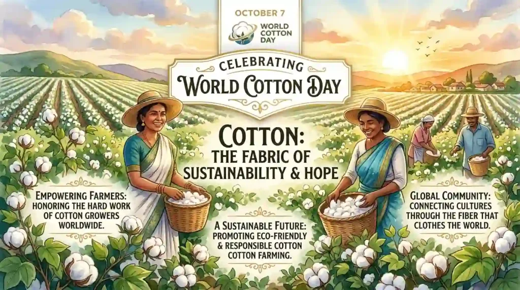 Inspirational World Cotton Day Messages