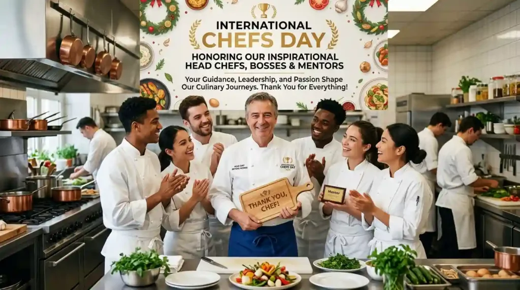 International Chefs Day Wishes for Head Chefs, Bosses and Mentors
