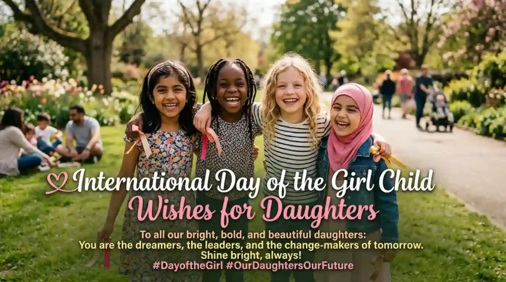 International Day of the Girl Child Wishes for Daughters