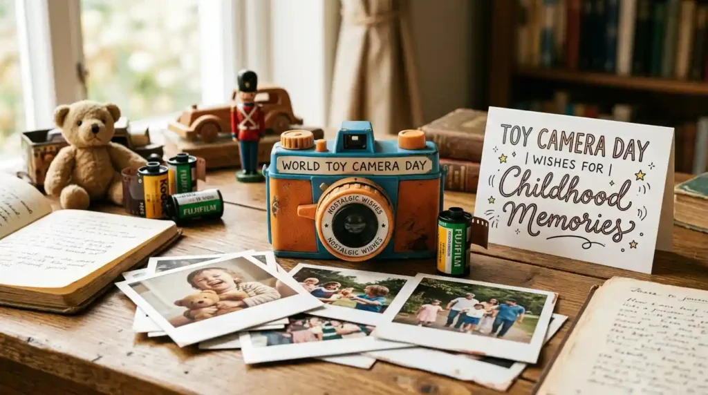 Nostalgic World Toy Camera Day Wishes for Childhood Memories