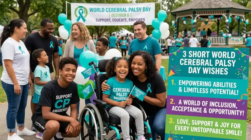 Short World Cerebral Palsy Day Wishes