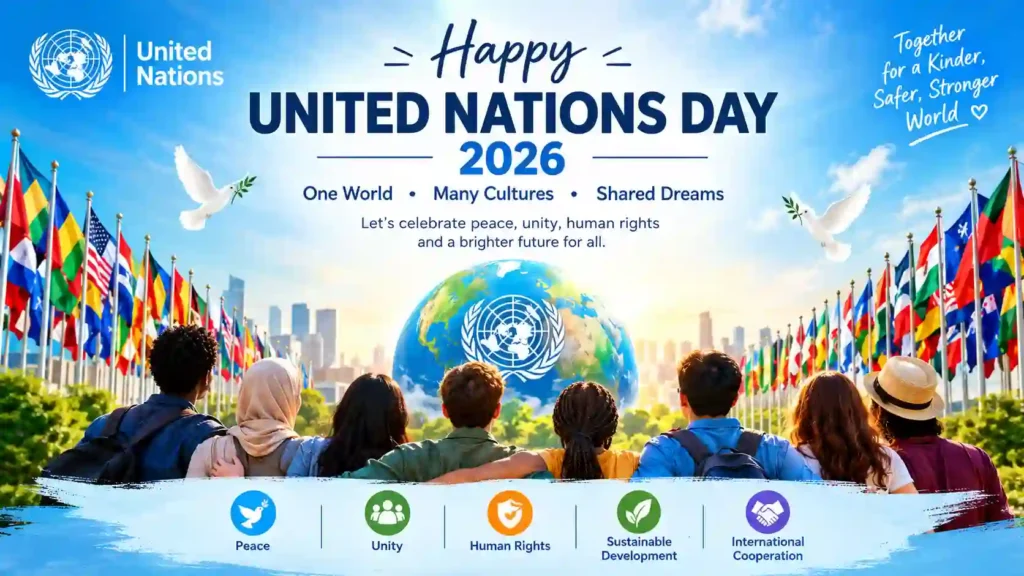 United Nations Day Wishes for Unity and International Friendship