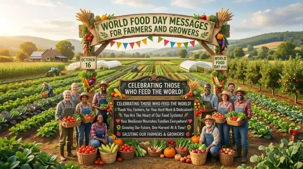 World Food Day Messages for Farmers and Growers