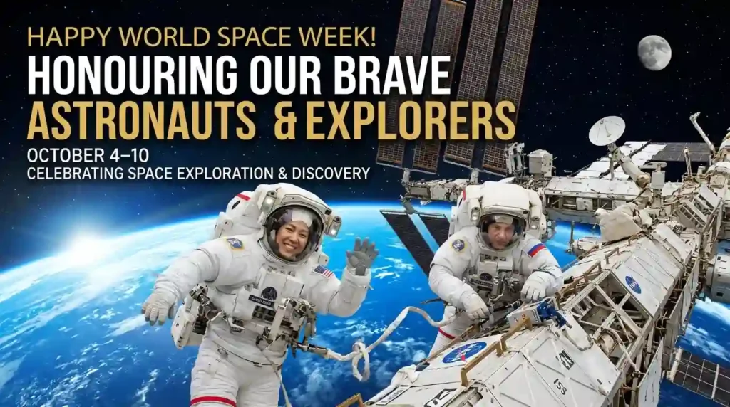World Space Week Wishes for Astronauts and Space Explorers