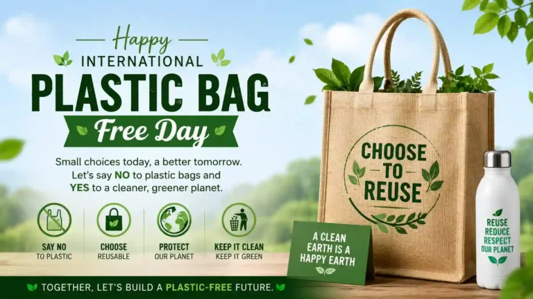 International Plastic Bag Free Day Wishes