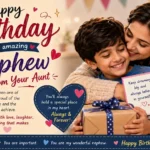 Birthday Wishes for Nephew from Aunt