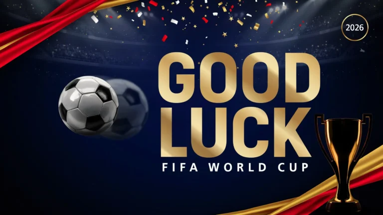 FIFA World Cup good luck wishes