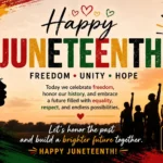 Happy Juneteenth messages