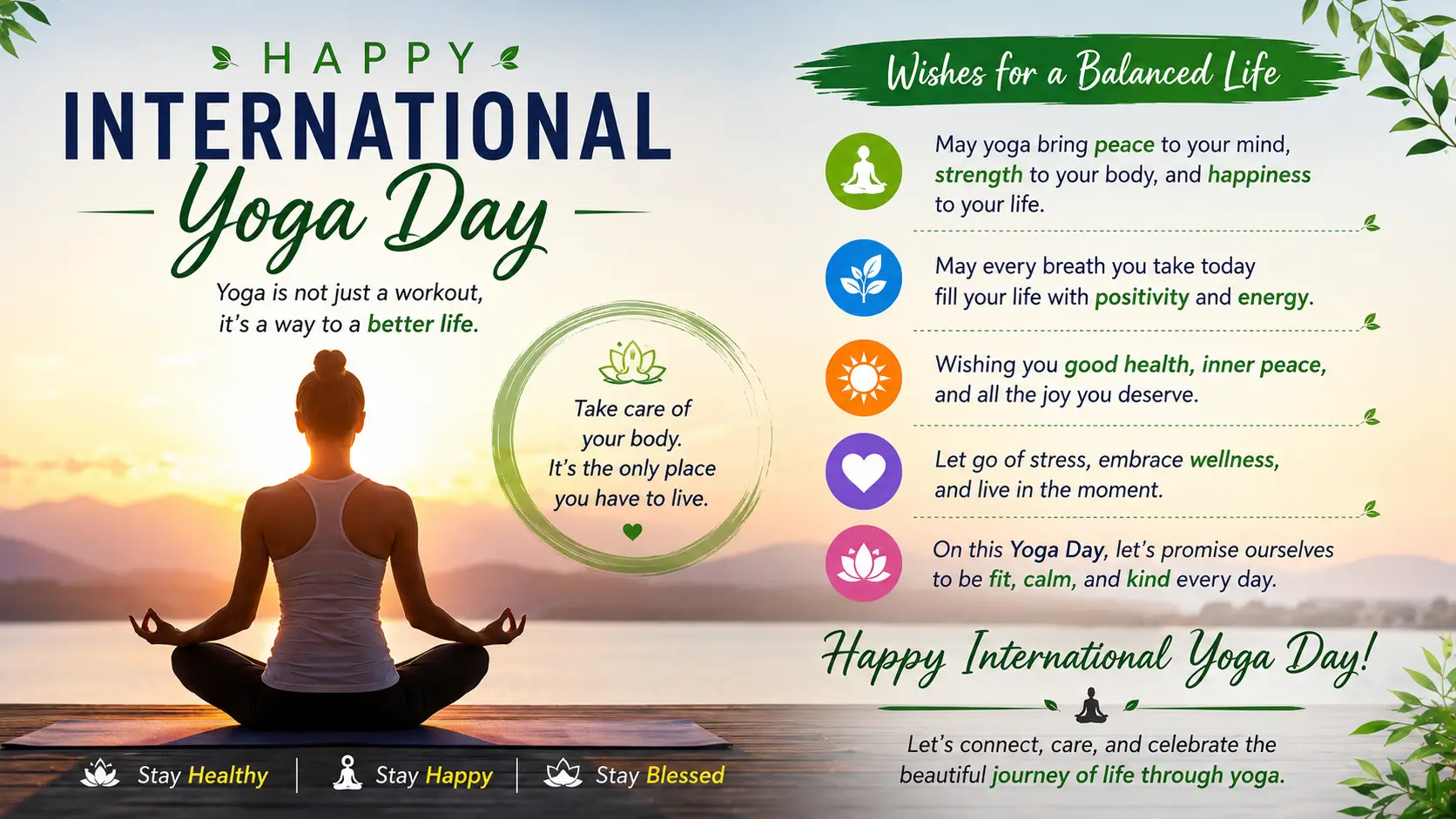 International Yoga Day Wishes