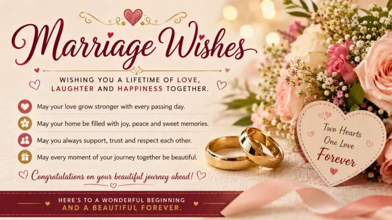 Marriage Wishes