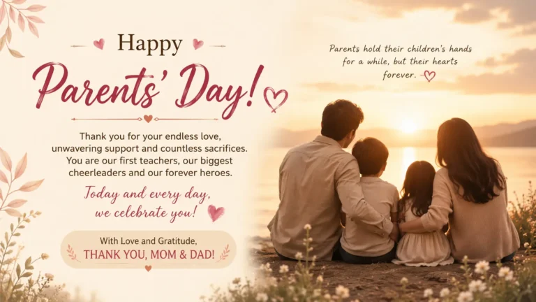 Parents' Day wishes