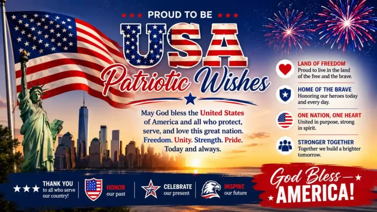 Patriotic wishes