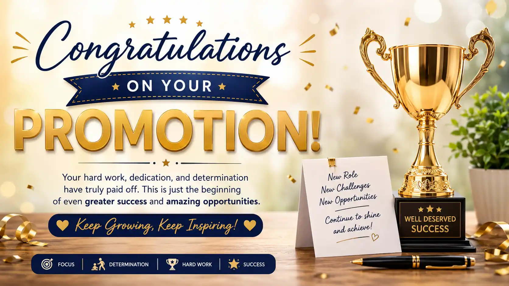 Promotion Wishes