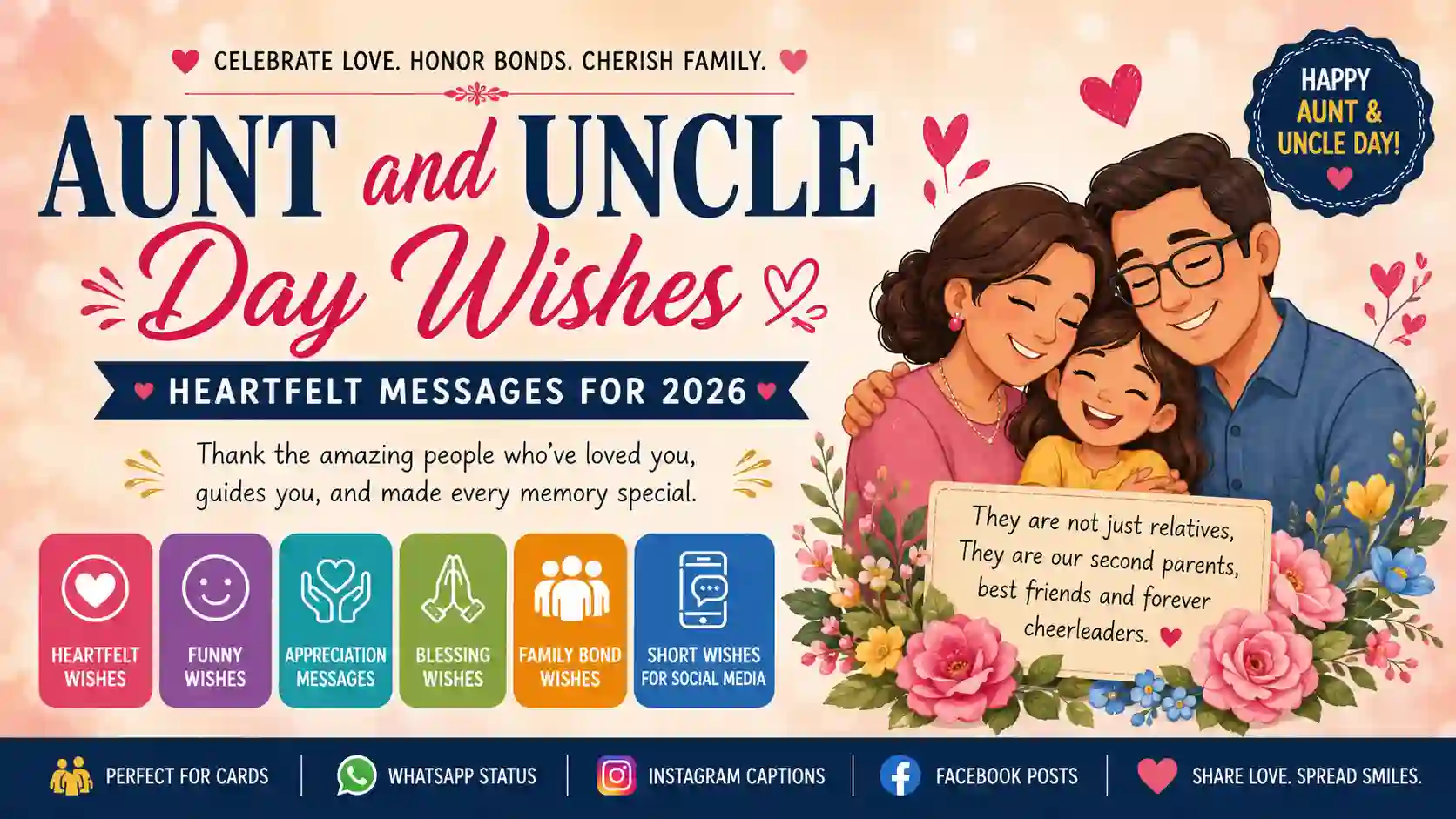 Aunt and Uncle Day Wishes