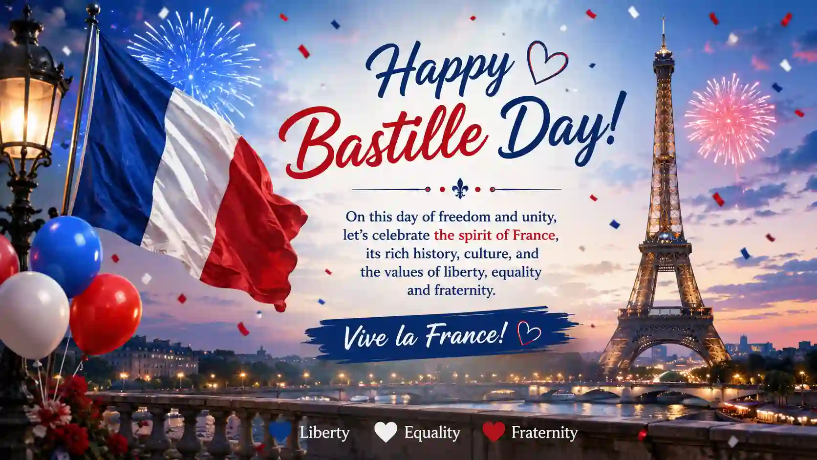 Bastille Day Wishes