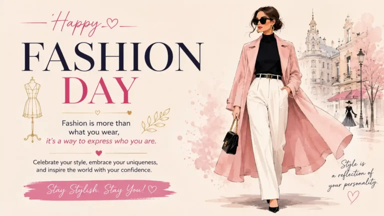 Fashion Day Wishes