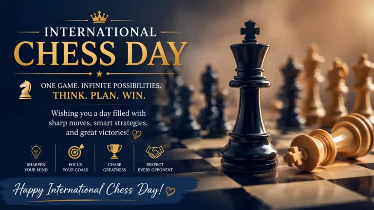 International Chess Day Wishes