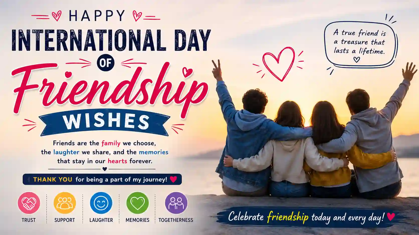 International Day of Friendship Wishes
