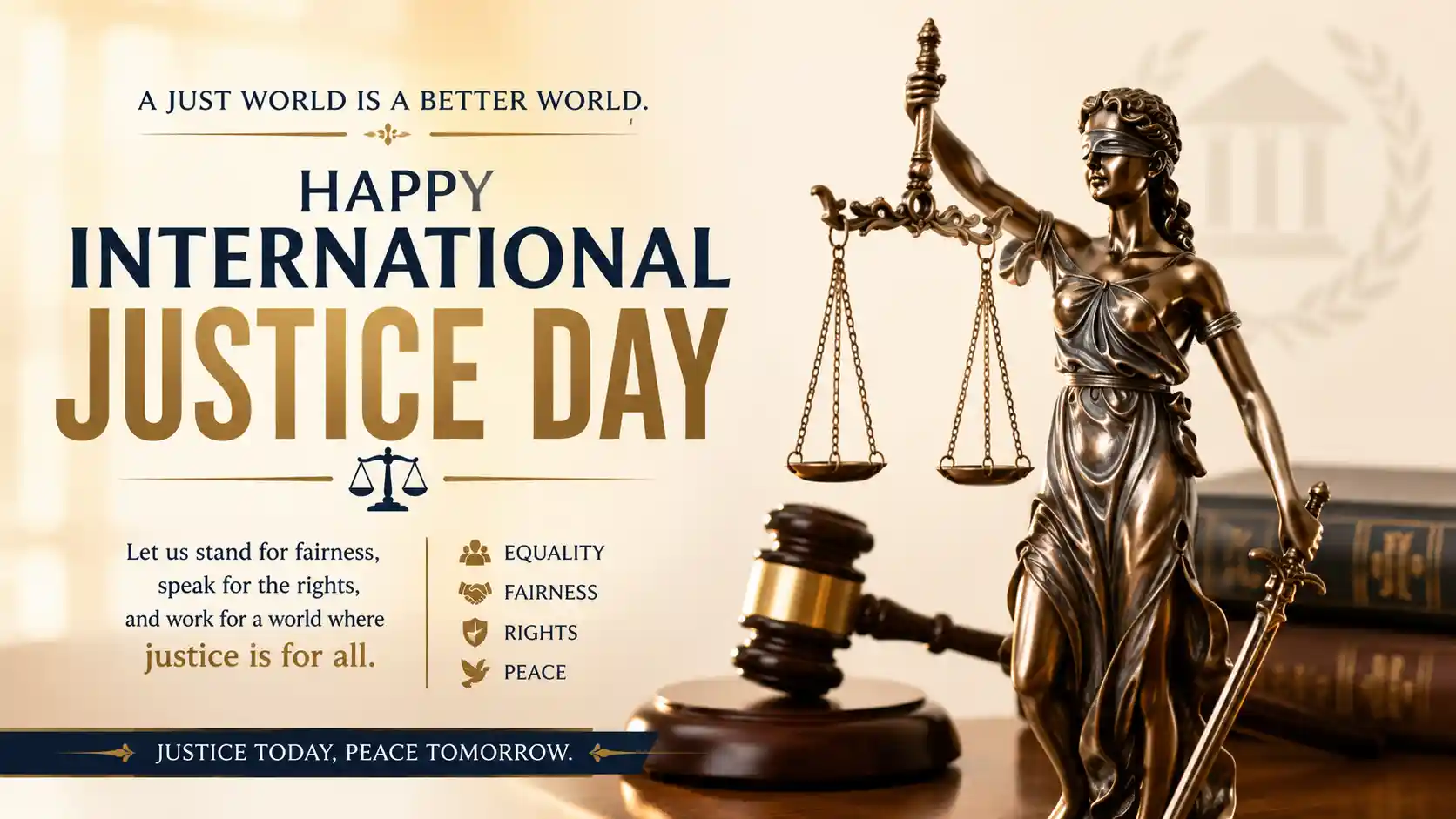 International Justice Day Wishes