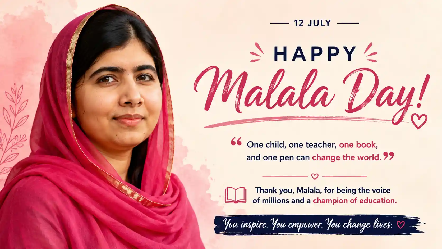 Malala Day Wishes