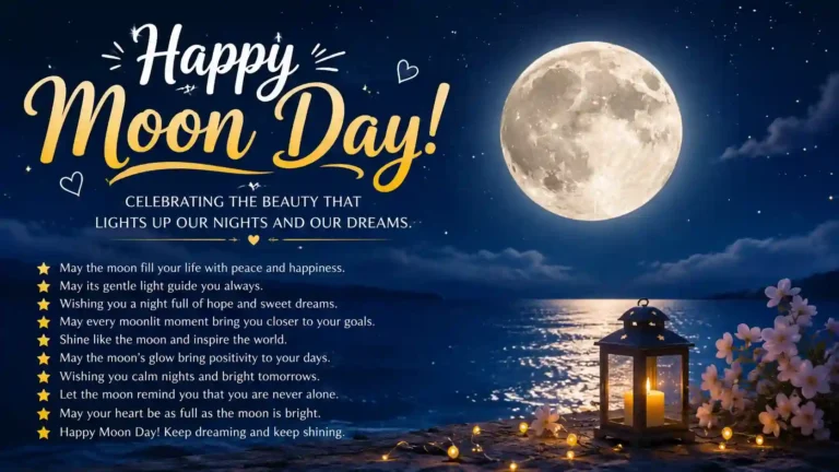 Moon Day Wishes